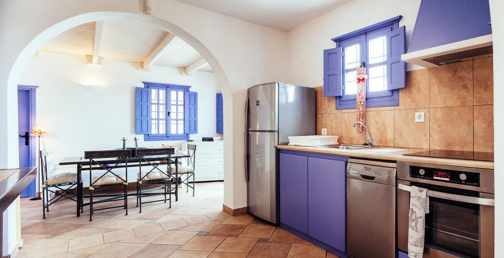 Aegagros Caldera Houses Megalochori  Ngoại thất bức ảnh